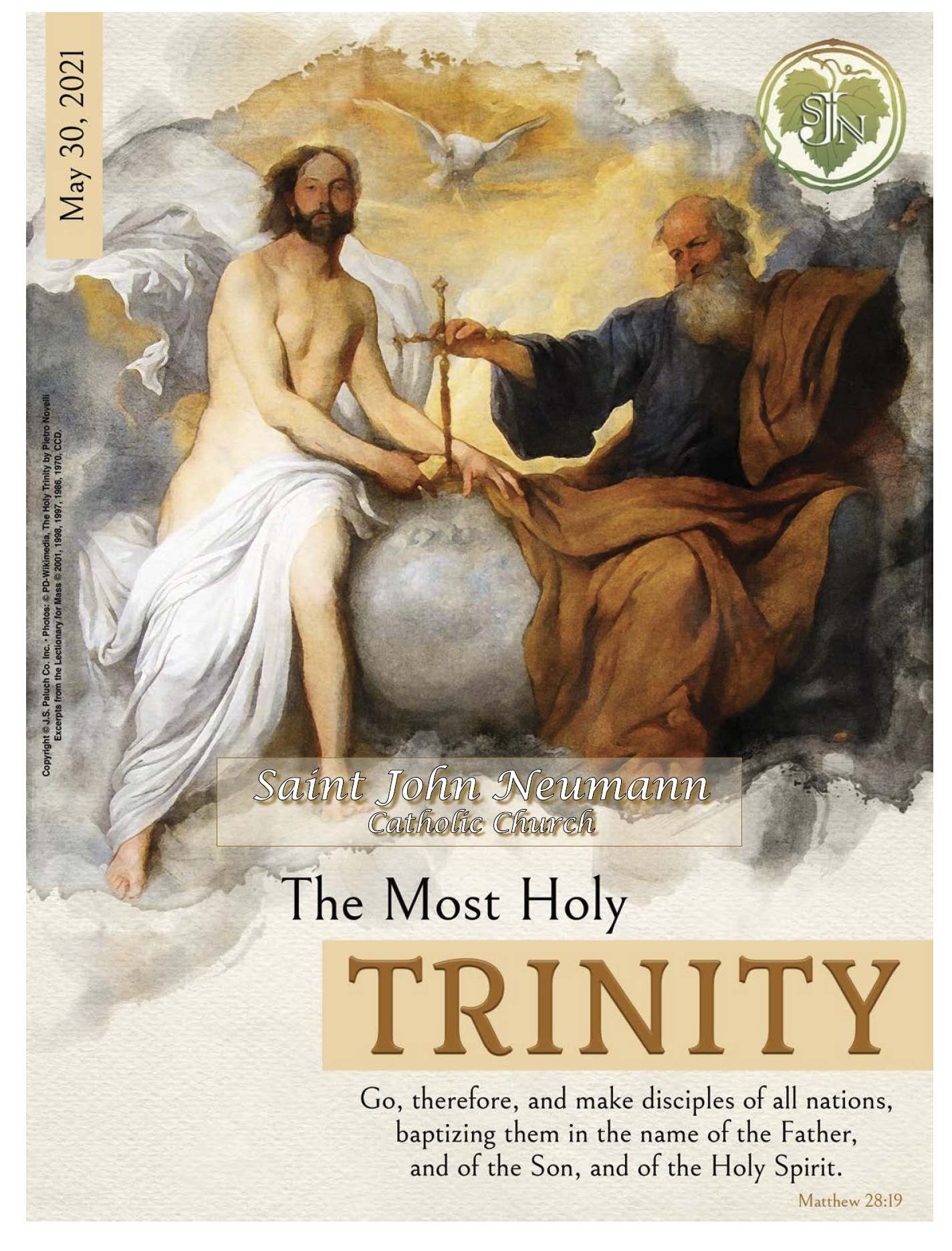 May 30th, 2021 "The Most Holy Trinity"