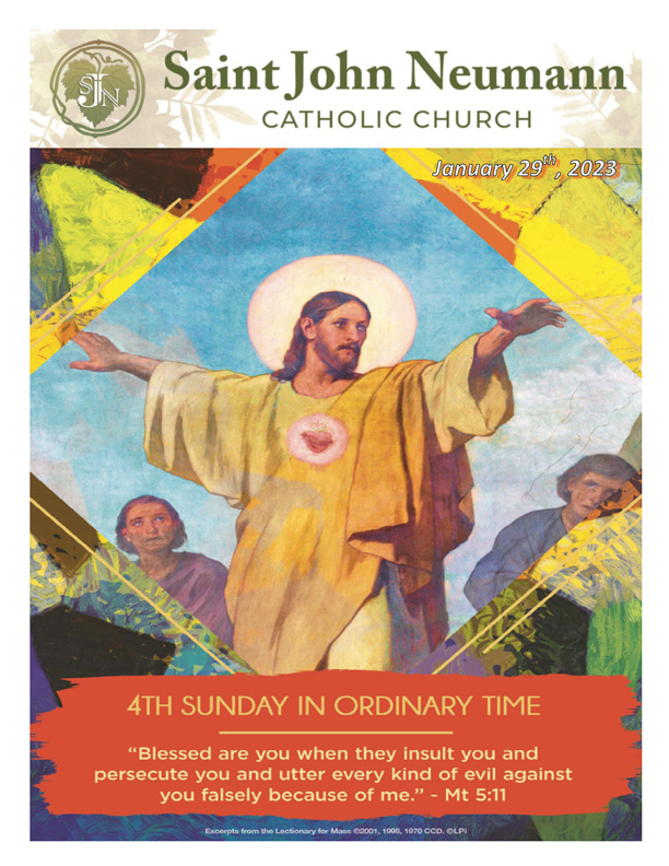 January 29th, 2023 "4th Sunday In Ordinary Time"