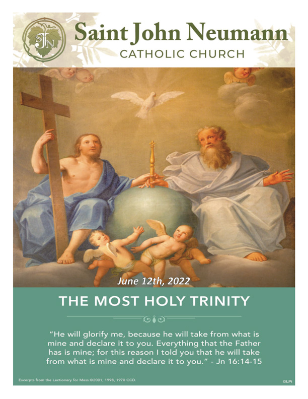 June 12, 2022 "The Most Holy Trinity"