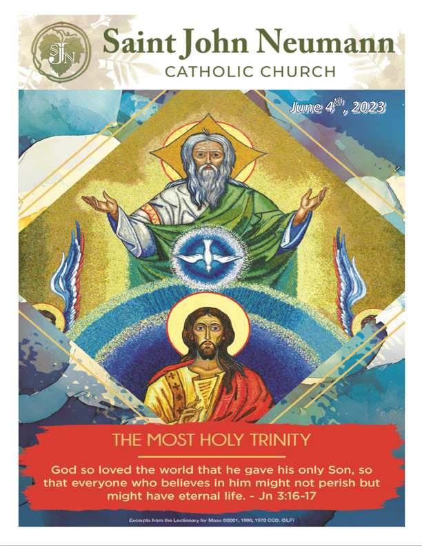 June 4, 2023 "The Most Holy Trinity"