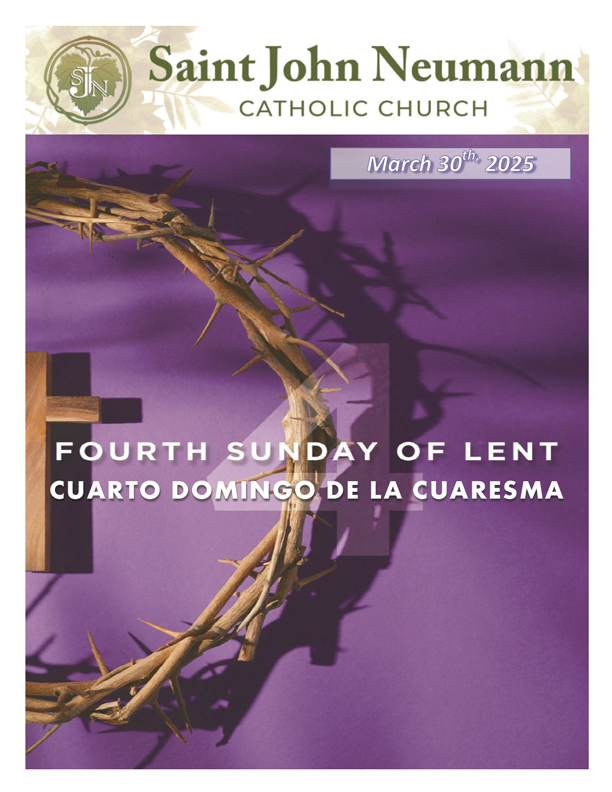 March 30, 2025 "Fourth Sunday Of Lent"