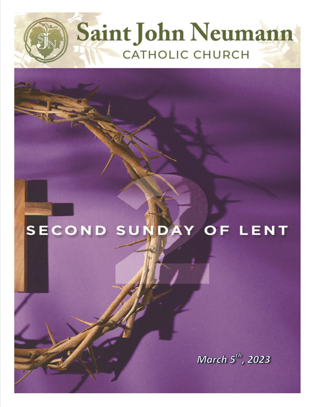 March 5, 2023 "Second Sunday of Lent"