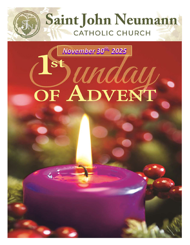 November 30, 2025 "First Sunday of Advent"